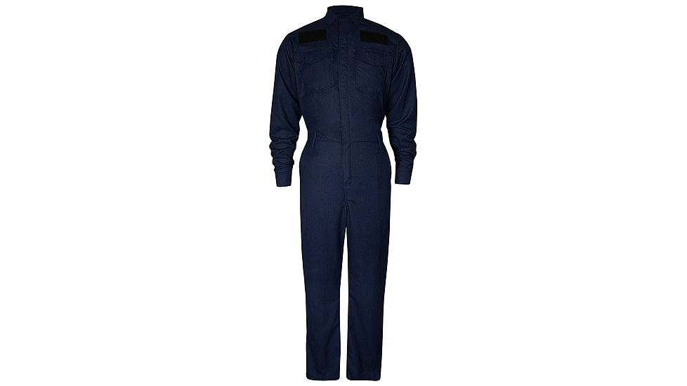 DRIFIRE FR Maintenance Coverall - Mens, Fits 38-42 in Waists 36 in, Navy Blue, Extra Large, C88LB01USA-XL36