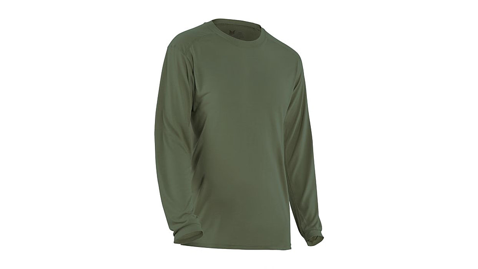 DRIFIRE FR Ultra Lightweight Long Sleeve Tee - Mens, Marine Olive Drab, Extra Large, DF4-505LS-MO-XL