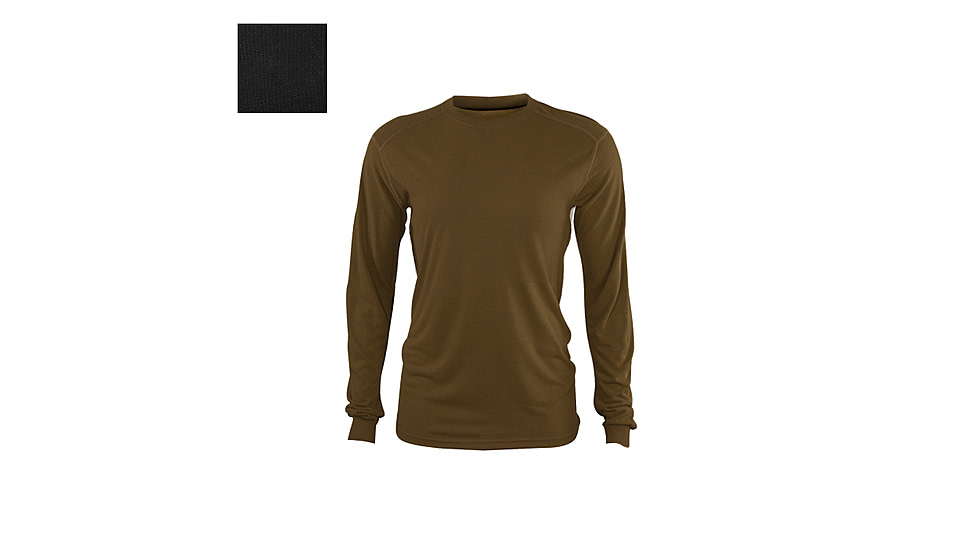 DRIFIRE FR Ultra Lightweight Long Sleeve Tee - Womens, Black, Small, DF4-505LSW-BK-SM
