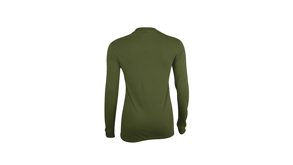 DRIFIRE FR Ultra Lightweight Long Sleeve Tee - Womens, Marine Olive Drab, Large, DF4-505LSW-MO-LG