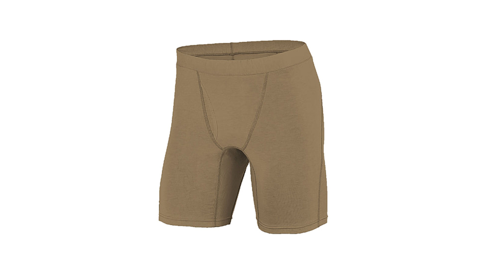 DRIFIRE Prime FR Mid-Weight Soft Compression Boxer Brief - Mens, Tan 499, Small, DF2-MIL-762-PBB-TN-SM