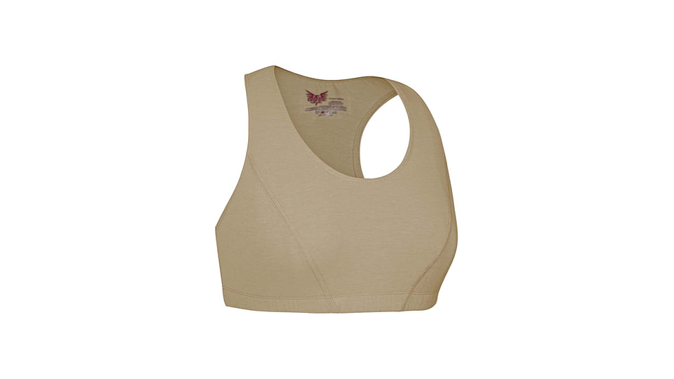 DRIFIRE Prime FR Mid-Weight Soft Compression Sports Bra - Womens, Desert Sand, 2XL, DF2-762-SB-DS-2X