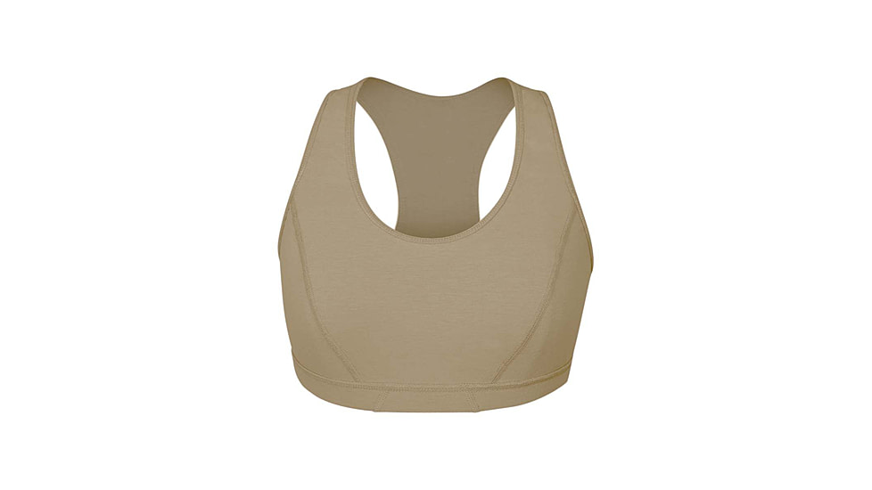 DRIFIRE Prime FR Mid-Weight Soft Compression Sports Bra - Womens, Desert Sand, 2XL, DF2-762-SB-DS-2X