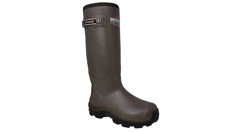 Dryshod Destroyer Protective Brush Boot With Gusset Boot - Mens, Khaki, 15, DSG-MH-KH-015