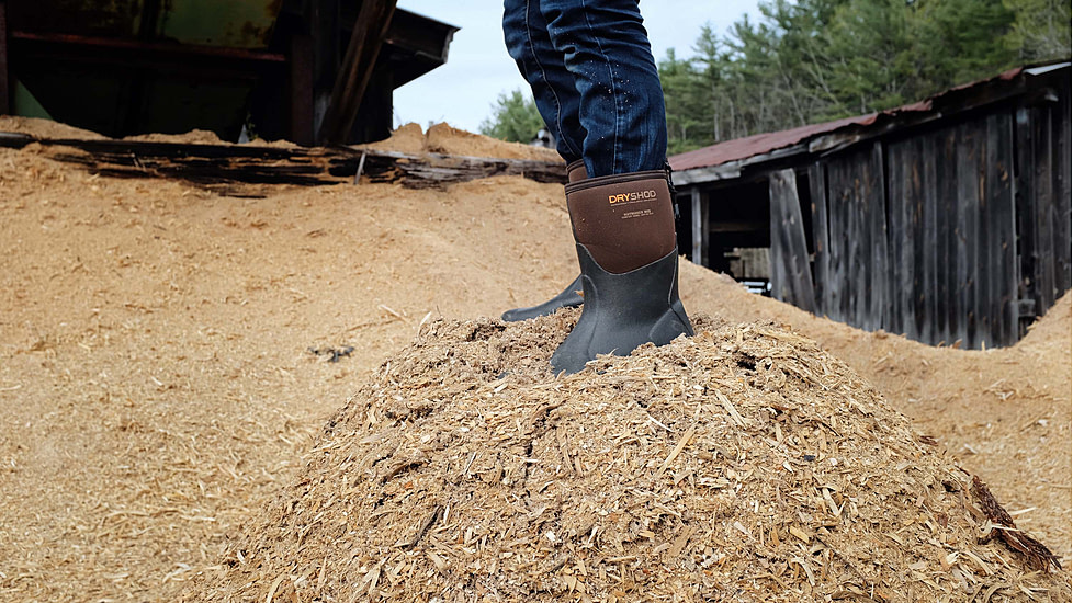 Dryshod Haymaker Mid Farm Boot - Mens, Brown/Peanut, 10, HAY-MM-BR-010