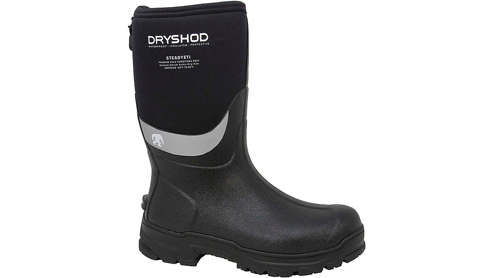 Dryshod Steadyeti Mid Winter Boot - Men's, Black/Grey, 8, SYT-MM-BK-008