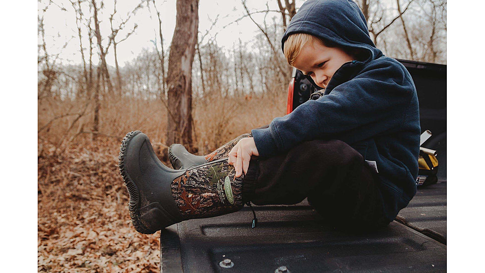 Dryshod Tuffy Sport Boot - Kids, Camo/Timber, 13, TUF-KD-CM-013