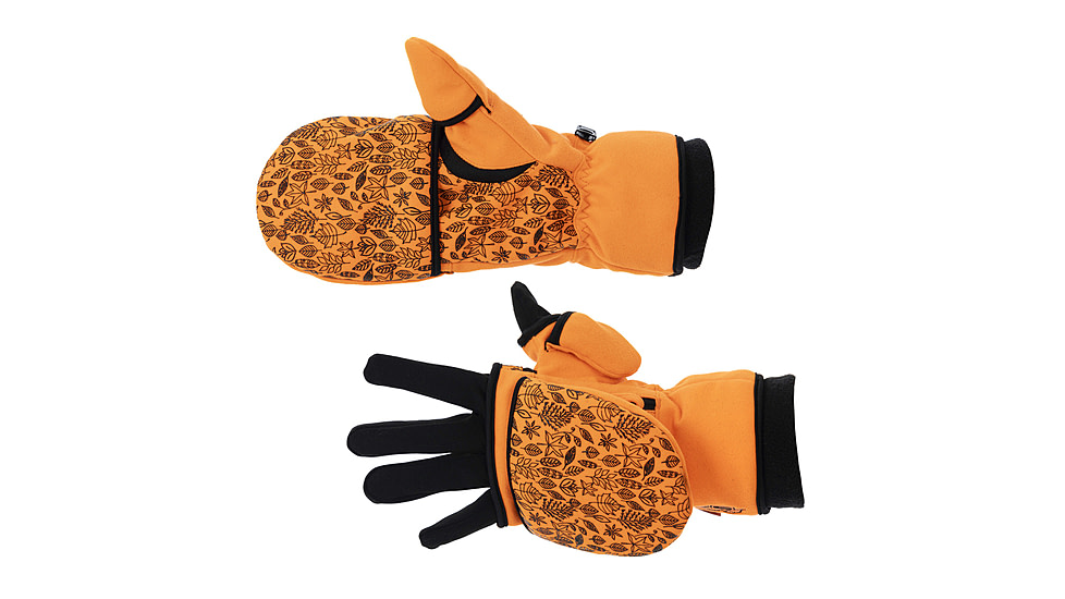 DSG Outerwear Flip-Top 4.0 Mitten with Glove Liner - Womens, Blaze Orange, Extra Large, 518180