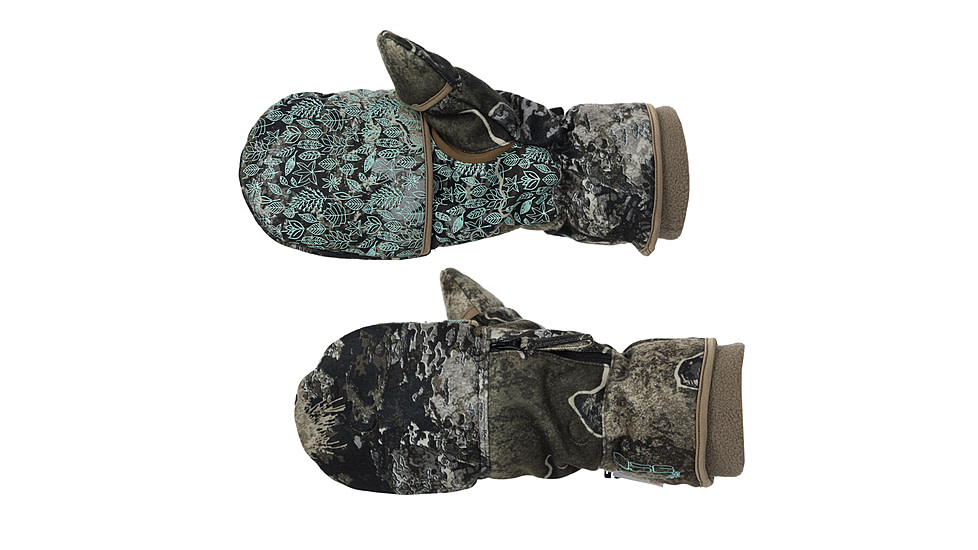 DSG Outerwear Flip-Top 4.0 Mitten with Glove Liner - Womens, Realtree Excape, Extra Large, 517930