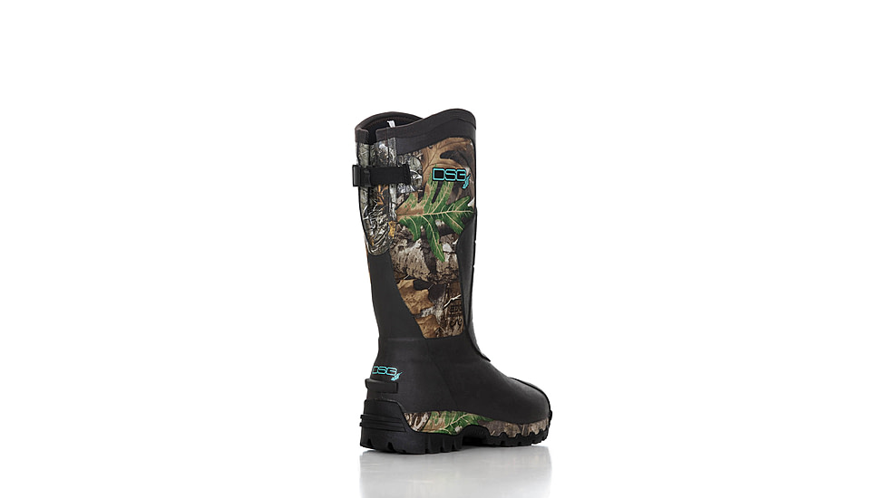 DSG Outerwear Rubber Hunting Boot, 400 Grams, Realtree Edge, 9, 99209