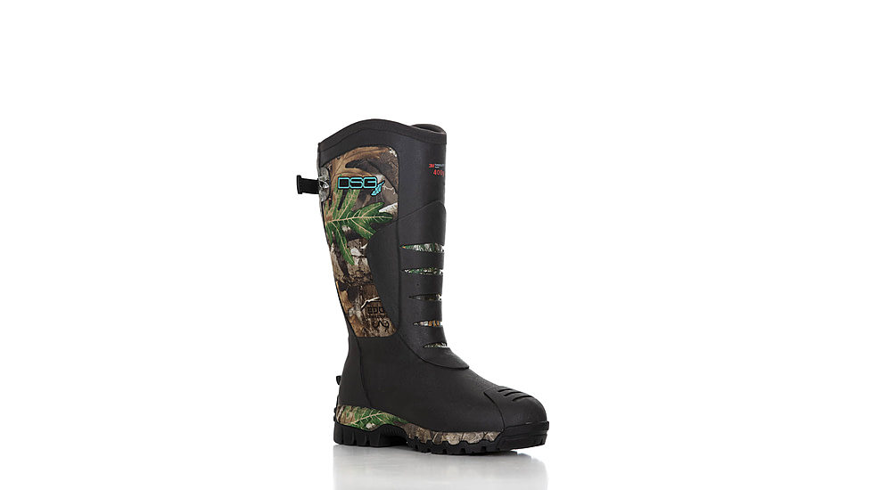 DSG Outerwear Rubber Hunting Boot, 400 Grams, Realtree Edge, 9, 99209