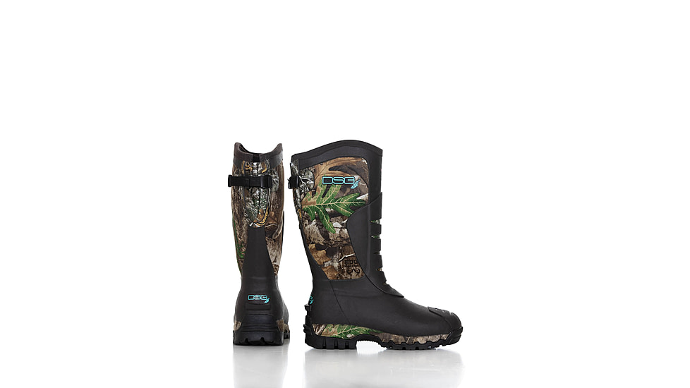 DSG Outerwear Rubber Hunting Boot, 400 Grams, Realtree Edge, 9, 99209