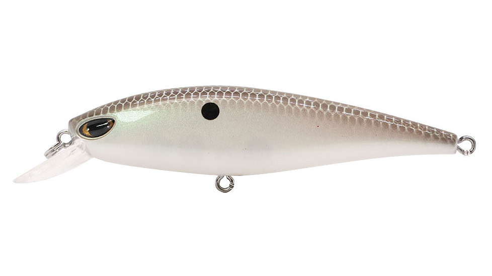 Duckett Fishing BD 79 Jerkbait, 2.9in, 3/8oz, Green Gizzard Shad, BD79-GGS