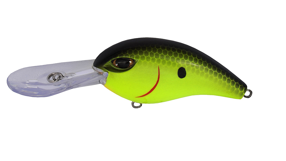 Duckett Fishing BD 15 Bait, Chartreuse Black Back, BD15-CBLB