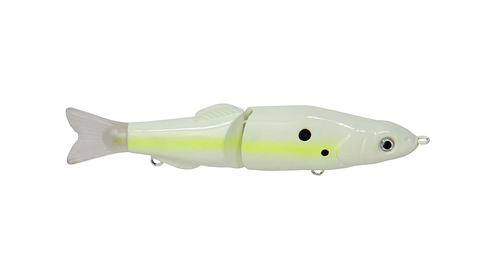 Duckett Fishing BD Glider, Yellow Bone, 7 in, BDGLIDE7-YELLOW BONE