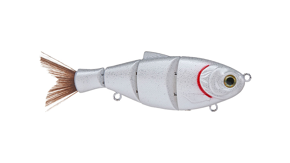 Duckett Fishing BD Shad, Dying Shad, 6 in, BDSHAD6-SS Dying Shad
