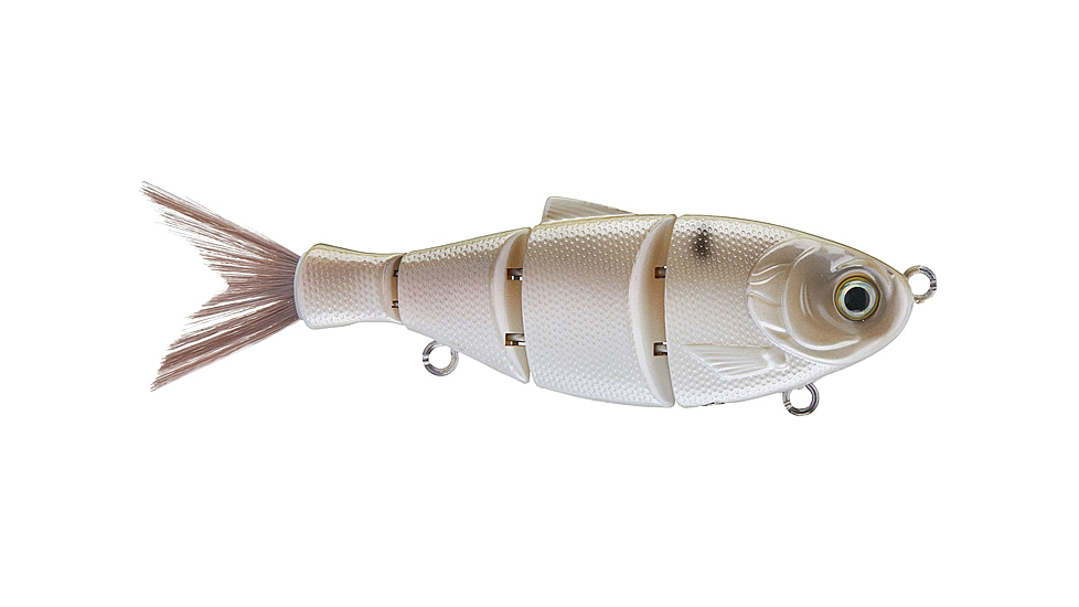 Duckett Fishing BD Shad, Gizzard Shad, 6 in, BDSHAD6-SS Gizzard Shad