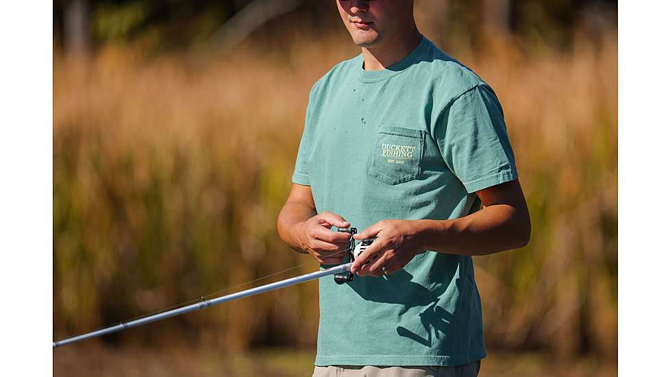 Duckett Fishing Ghost II Fast Spinning Rod, Medium, White, 7 ft, DFGT70M-S