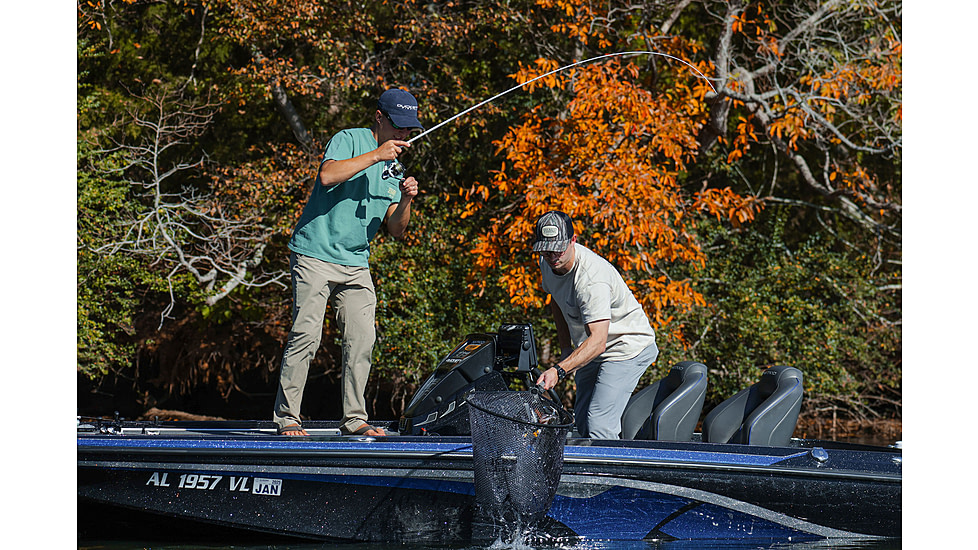 Duckett Fishing Ghost II Fast Spinning Rod, Medium, White, 7 ft, DFGT70M-S