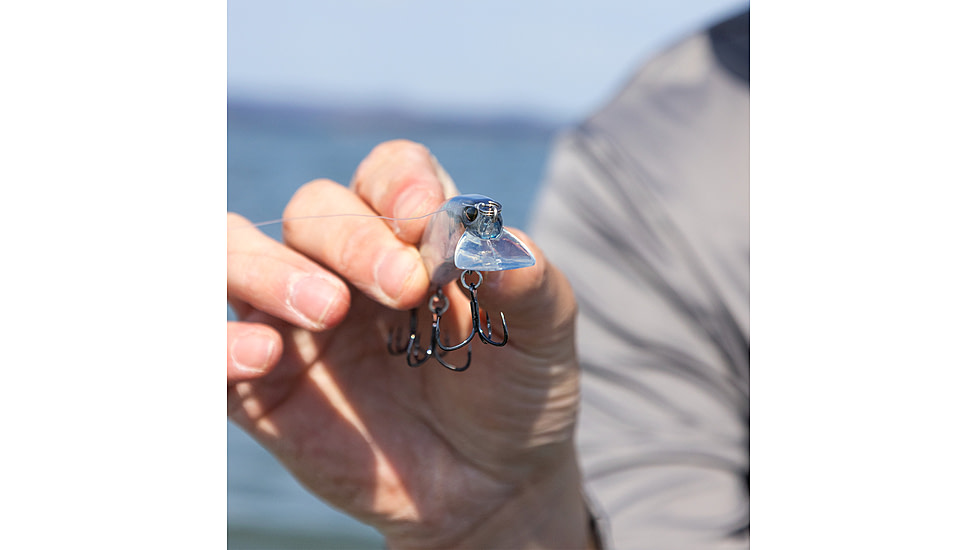 Duckett Fishing Reveal Forward Facing Sonar Jerkbait, 4.5in, 3/4oz, Chrome Shad, DBRJ3/4 CS