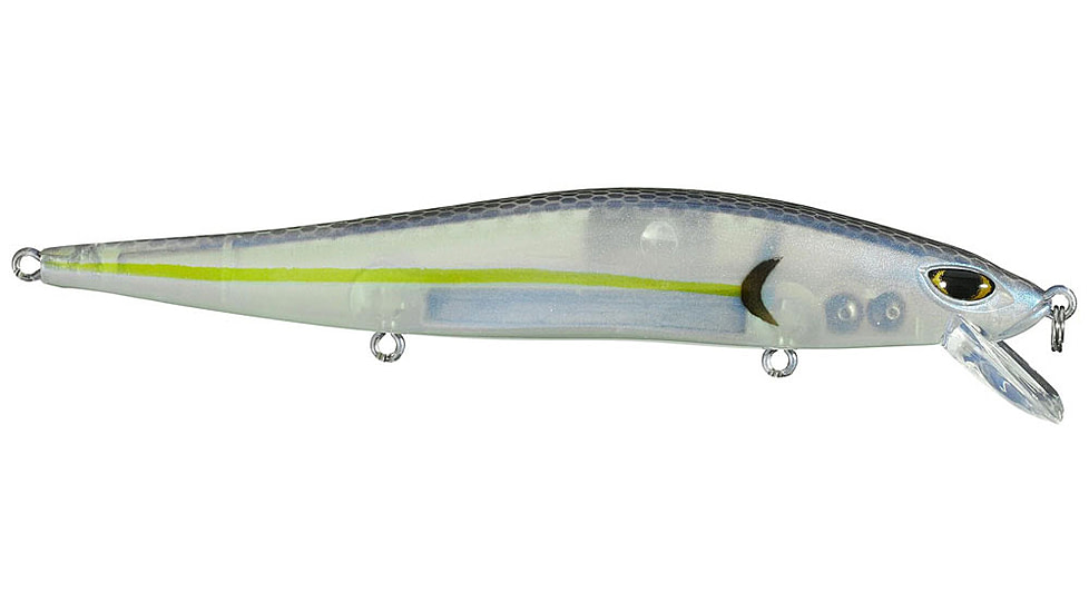 Duckett Fishing Reveal Forward Facing Sonar Jerkbait, 4.5in, 3/4oz, Lavender Shad, DBRJ 3/4 LS