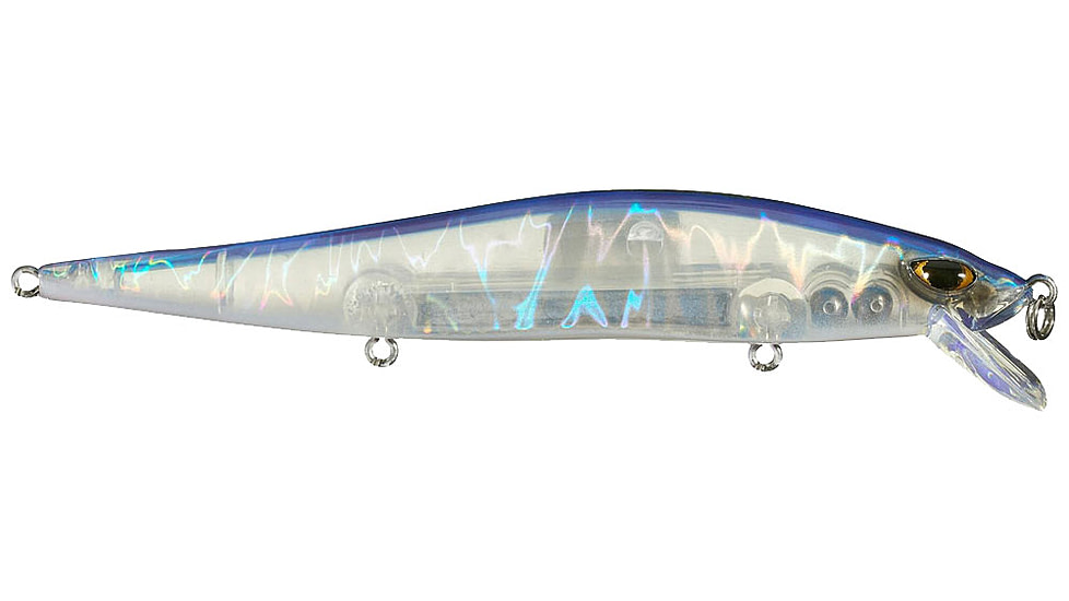 Duckett Fishing Reveal Forward Facing Sonar Jerkbait, 4.5in, 3/4oz, Pro Blue, DBRJ 3/4 PB