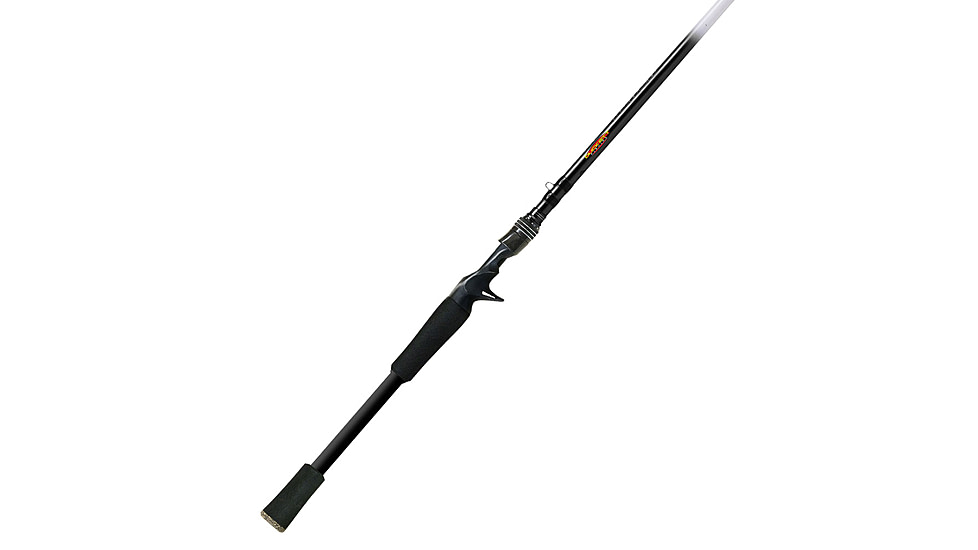 Duckett Fishing Silhouette Fast Casting Rod, Heavy, White/Black, 7 ft 2 in, DFSI72H-C
