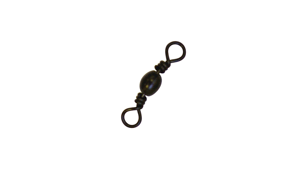 Eagle Claw Barrel Swivel,Resealable,Black,Size 1 01012-001
