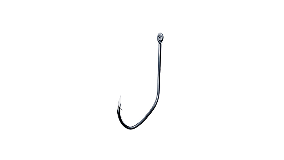 Eagle Claw Trokar Finesse Hook, Platinum Chrome, Size 1, 6 per Pack, TK137-1