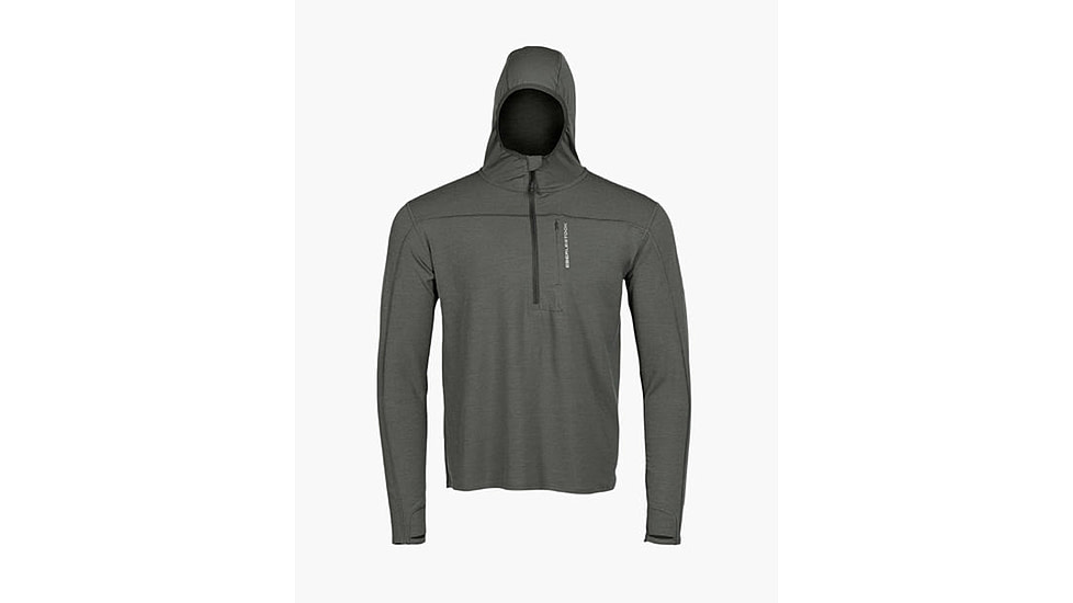 Eberlestock Lochsa 1/2 Zip Hoodie - Mens, Gunmetal, 2XL, L12T2