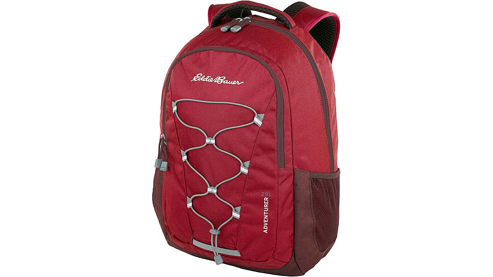 Eddie Bauer Adventurer 25L Backpack, Dark Berry, EBB1001-520