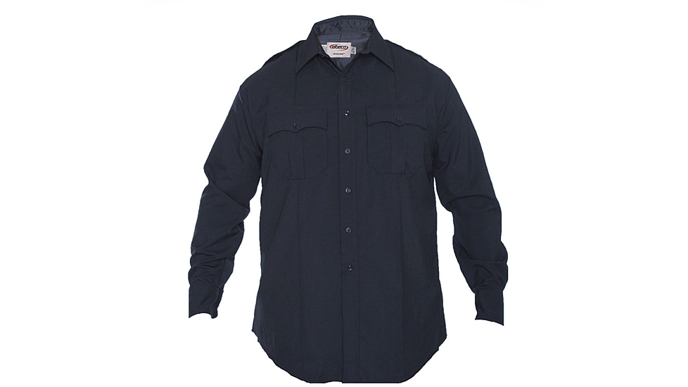 Elbeco Distinction Long Sleeve Shirts, Midnight Navy - 840N-15-37