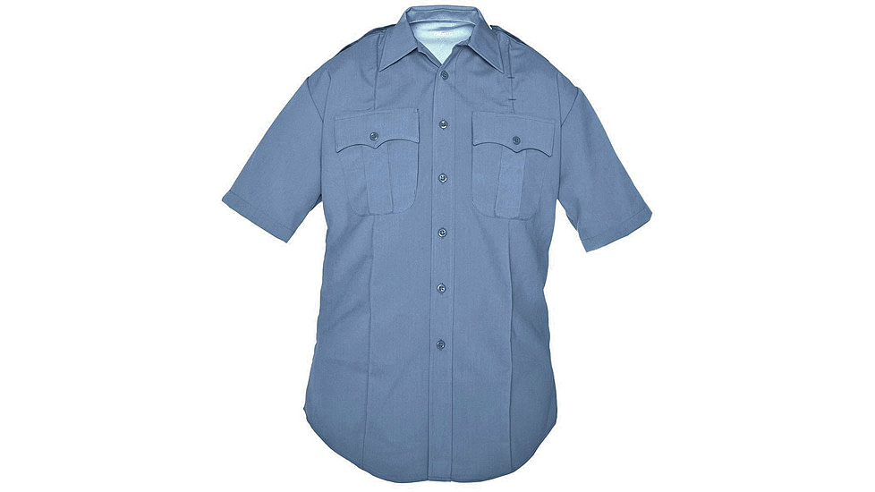 Elbeco Dutymaxx Short Sleeve Shirt, Medium Blue - 5586D-24