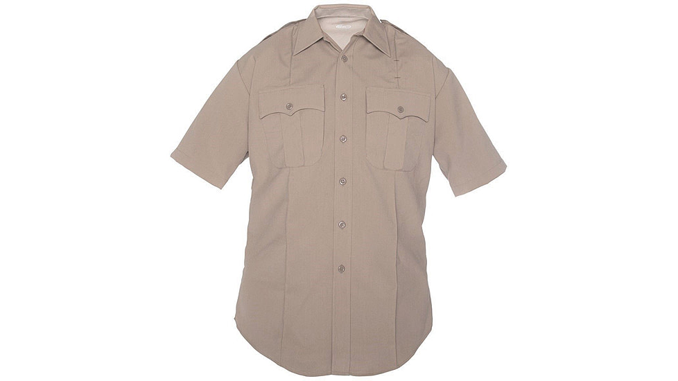 Elbeco Dutymaxx Short Sleeve Shirt, Silver Tan - 5582D-24