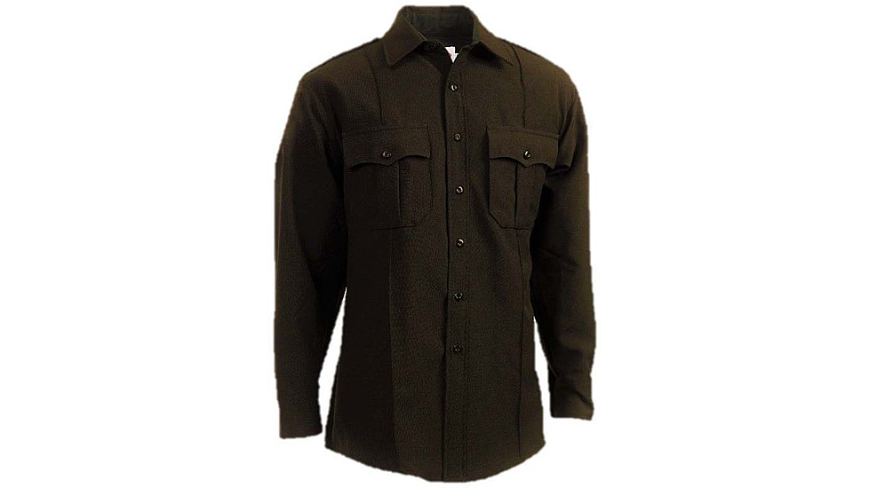 Elbeco Textrop2 Zippered Long Sleeve Shirt - Mens, Sleeve Length 35-41in