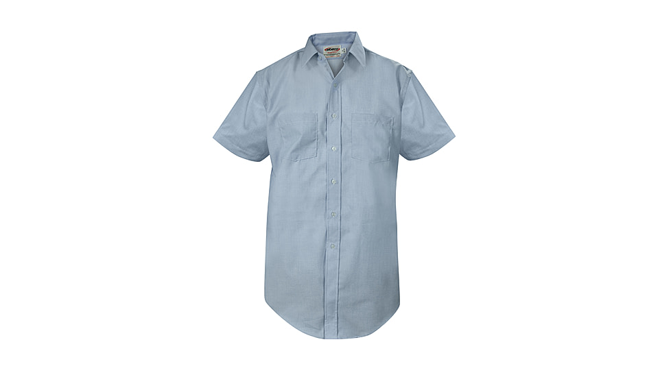 Mens, Blue Express Dress Short Sleeve Shirts