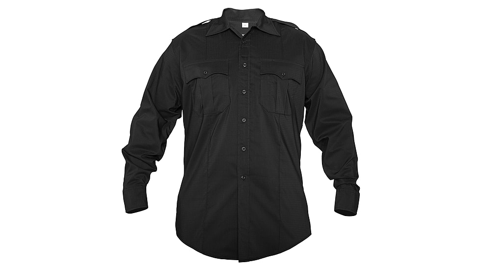 Elbeco Reflex Shirt - Long Sleeve, Black - 4420-155-37