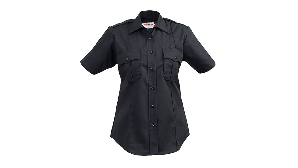 Elbeco Tek3 Short Sleeve Poly/Cotton Twill Shirt - Womens, 52 in, Midnight Navy, G954LC-52