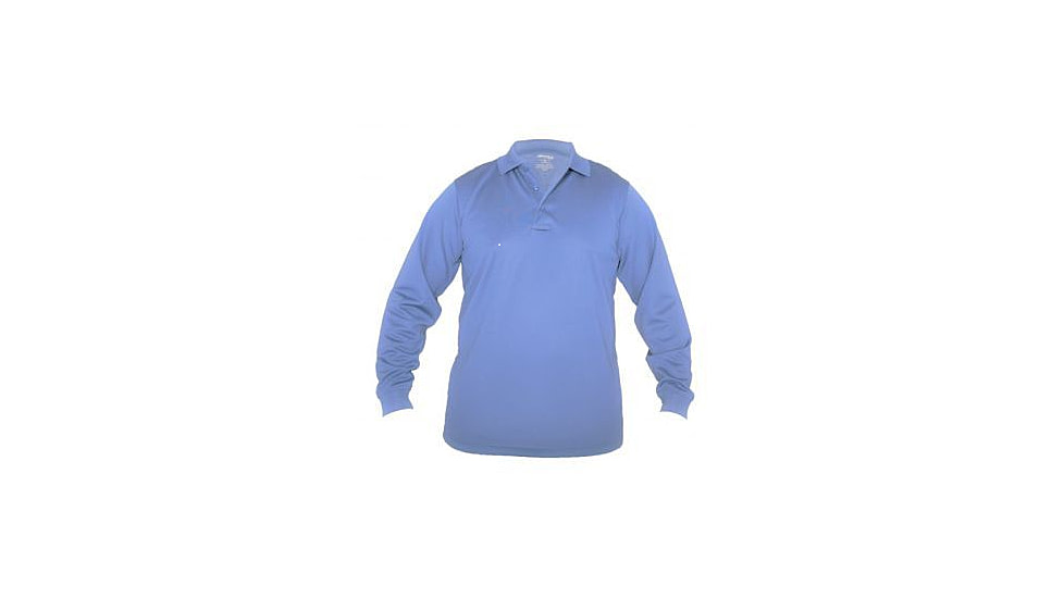 Elbeco Long Sleeve UFX Tactical Polo Shirt - Mens, Light Blue, Small, K5143-S