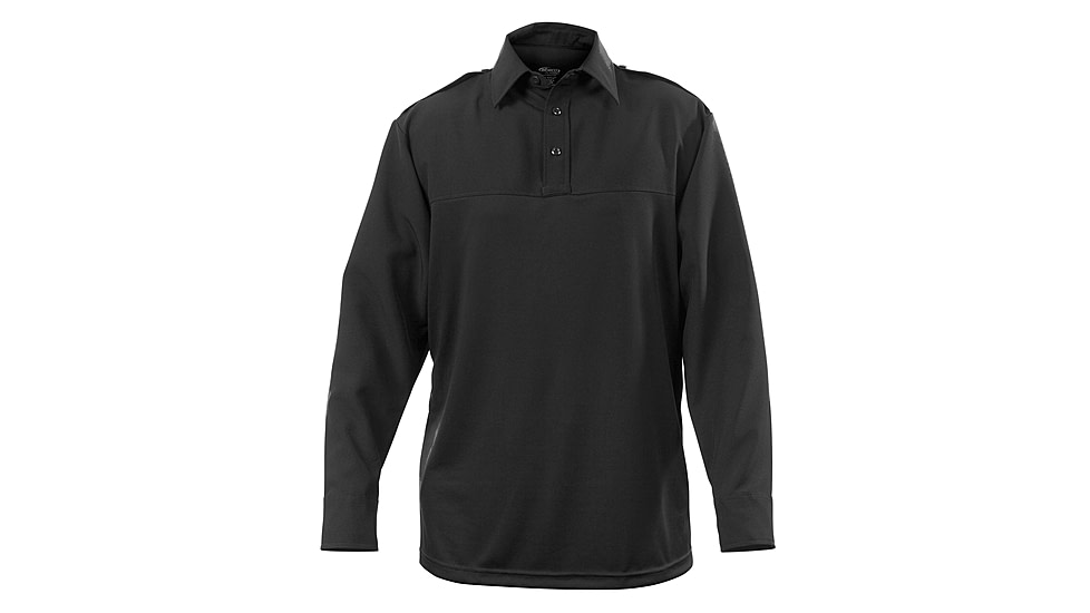 Elbeco UV1 CX360 Undervest Long Sleeve Shirt - Mens, Black, 16.5in Neck, 33in Length, UVS180-165-33