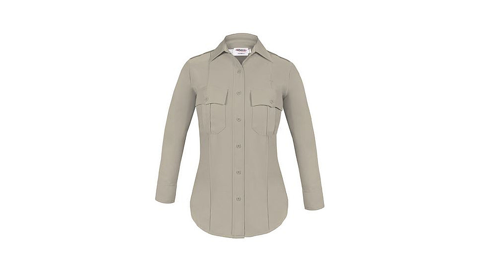 Elbeco Womens, Duty Maxx, Long Sleeve, Ladies Choice, Silver Tan - 9582LCD-28