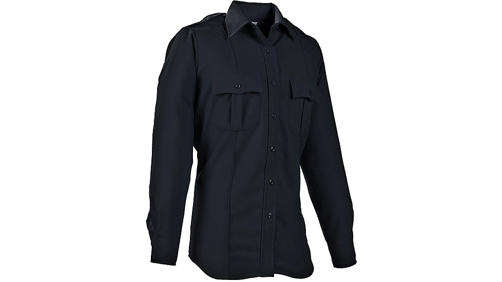 Elbeco Womens Dutymaxx Ls Shirt, Midnight Navy - 9584LCD-28