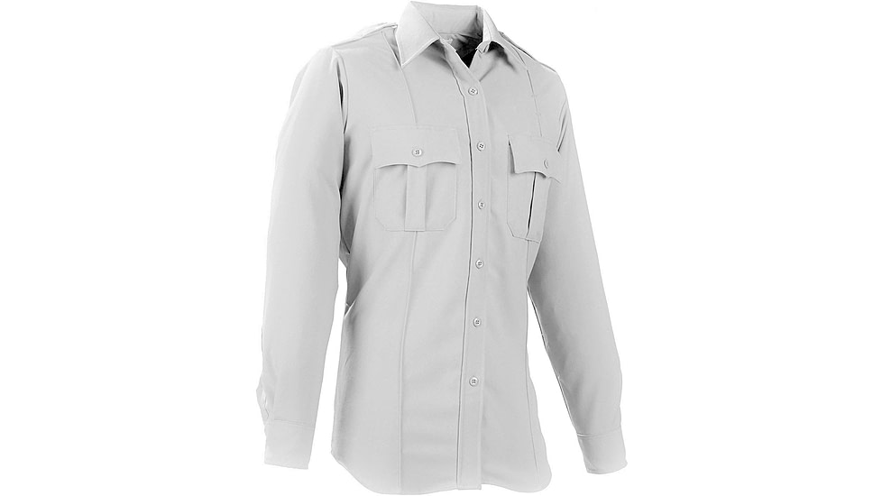 Elbeco Womens Dutymaxx Ls Shirt, White - 9580LCD-54