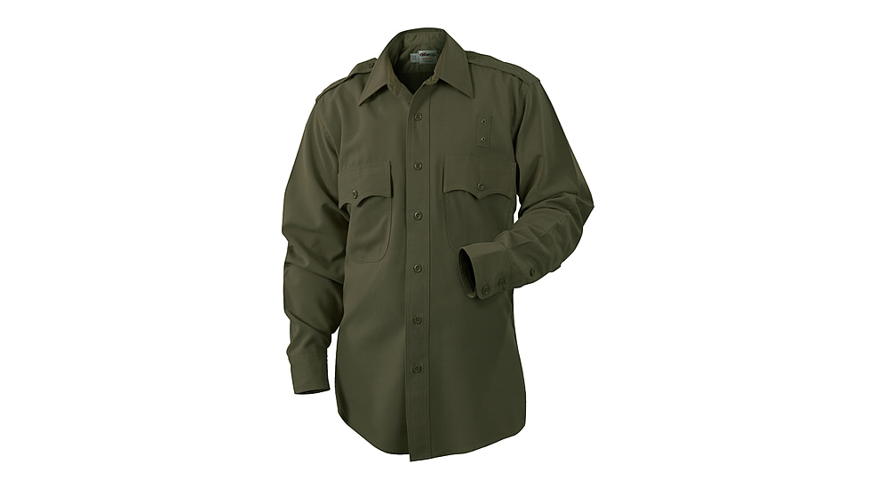 Elbeco Womens, Forest Green, La County Sheriff, Long Sleeve, Plain Pocket - 4657-30