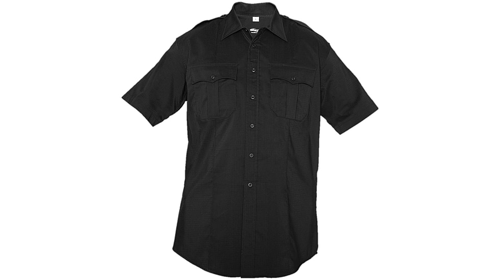 Elbeco Womens Reflex Shirt - Short Sleeve, Black - 4450LC-34