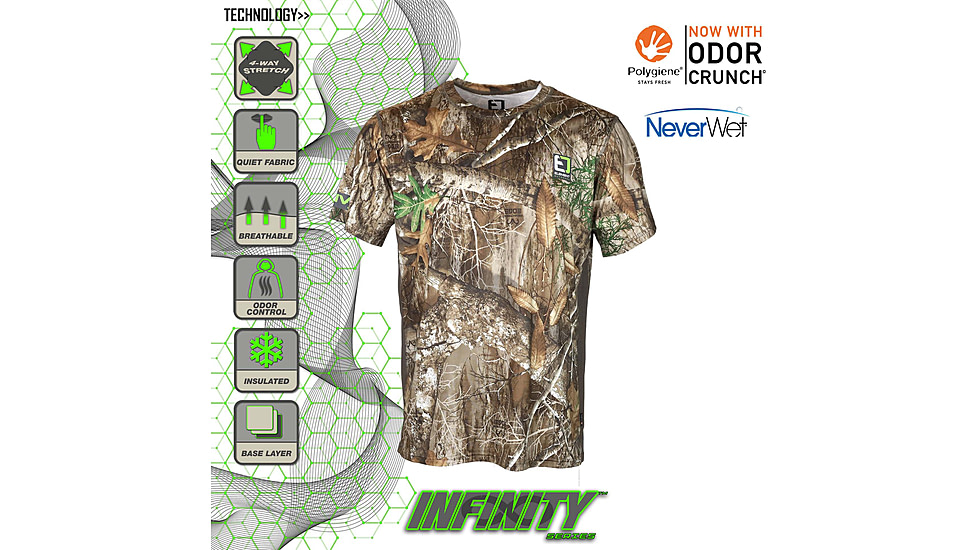Element Outdoors Drive Series Short-Sleve Shirt - Mens, EDGE, SMALL, DS-SS-S-ED