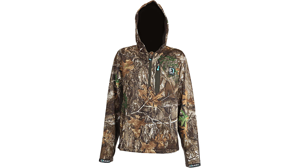 Element Outdoors Prime Series Quarter Zip Jacket - Womens, EDGE, X-LARGE, PS-WQZJ-XL-ED