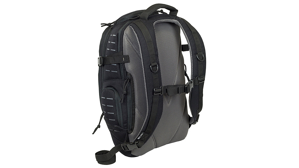 Elite Survival Systems Guardian EDC Backpack w/Armor Panel, Black, 7722-B-A
