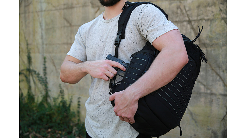 Elite Survival Systems Guardian EDC Backpack, Black Camouflage, 7722-C