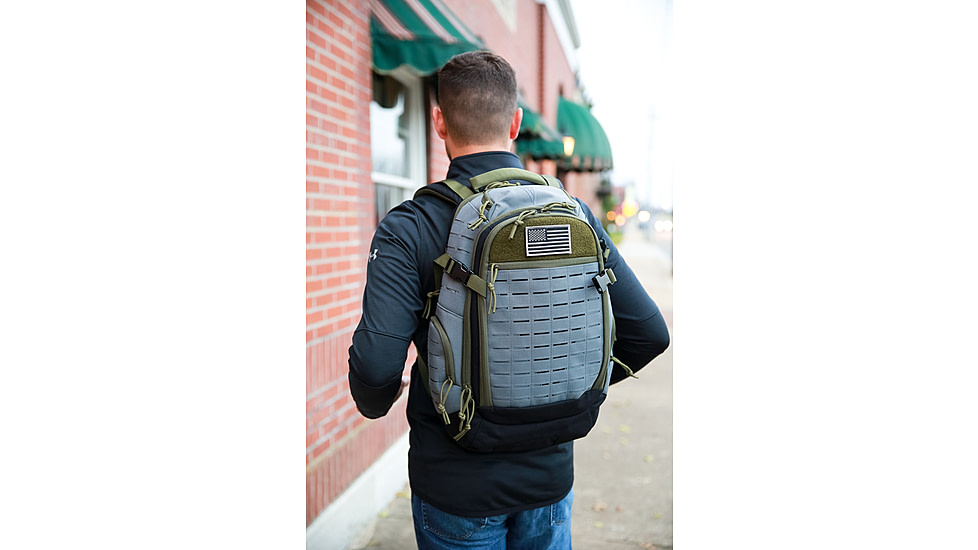 Elite Survival Systems Guardian EDC Backpack, Black Camouflage, 7722-C